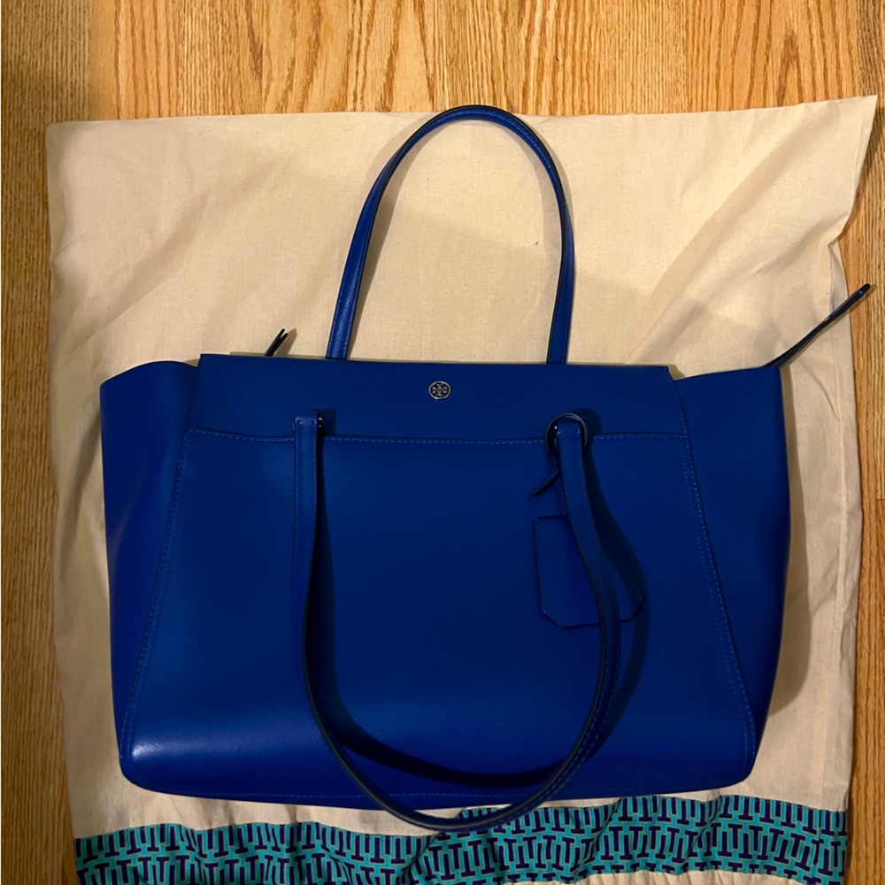 Tory Burch Blue Tote